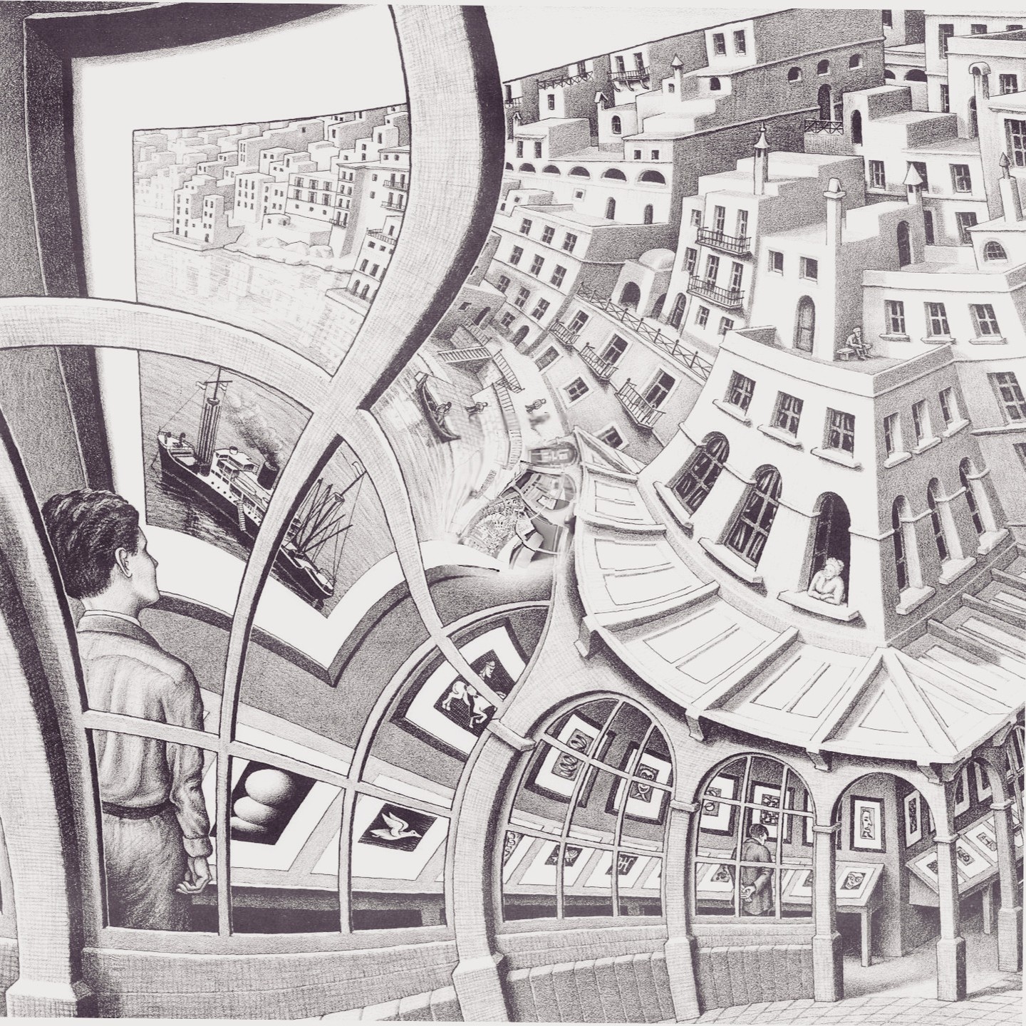 Print Gallery by M.C. Escher